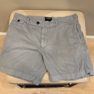 Todd Snyder Light Gray Flat Front Shorts